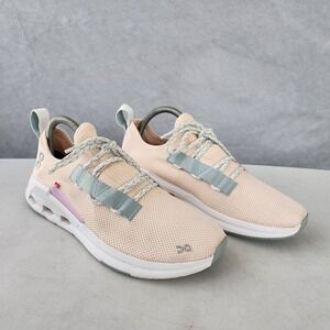 On Cloud Shoes Womens Size 9 Running Cloudeasy Sneakers Gym Trainer Peach Gray